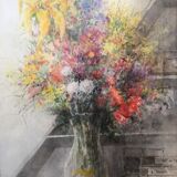 Bouquet in the workshop