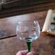 ​Suite de 6 verres Roemer à calice ciselé - Circa 1970
