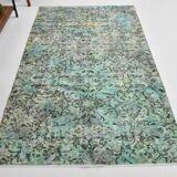 5x8 plants style vintage rug, 148x243cm