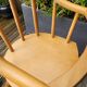 Ikea Gulliver high chair in curved beech