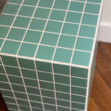 VColumn - turquoise blue/white