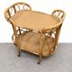 Rattan dessert table