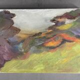 Abstract painting from the 70s