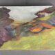 Tableau abstrait années 70