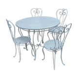 Wrought iron garden set