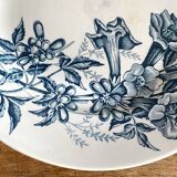 Badonviller ironstone dessert plates "Virginia Jasmine"