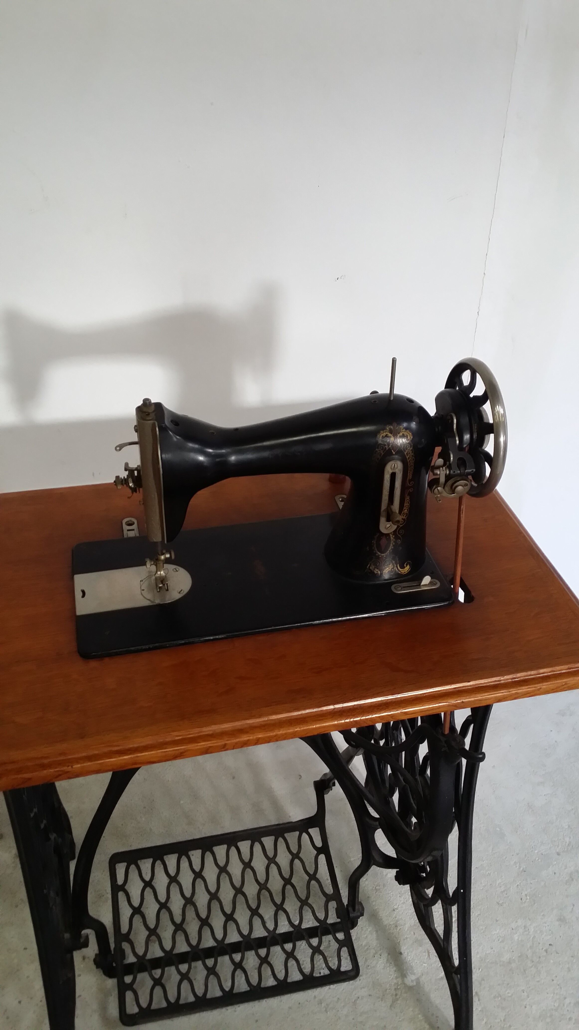 Old sewing machine
