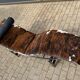 Cassina LC4 Le Corbusier original (signed) in cowhide, in new condition.