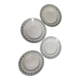 Set of deep and flat plates Moulin des Loups Georgette