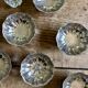 Set of 6 vintage stainless steel cups