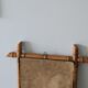Miroir vintage bambou