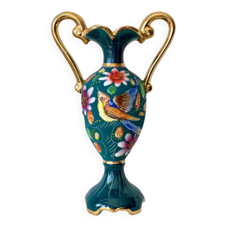 Hummingbird vase, Italy, early 20th century