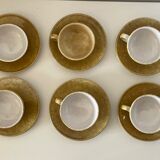 6 tasses à thé André Freymond