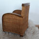 Fauteuil en rotin vintage