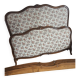 Louis XV style upholstered bed
