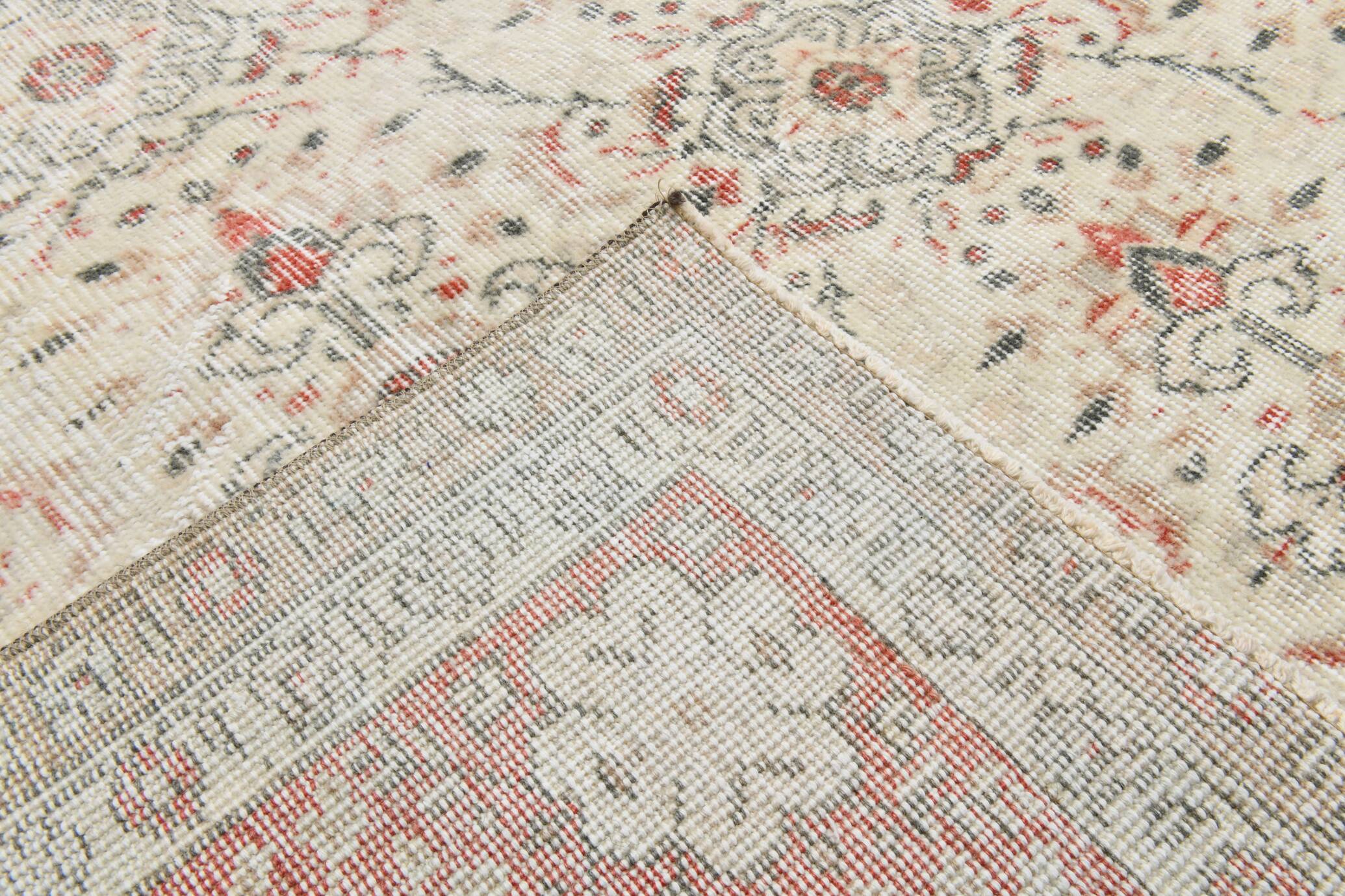8x11 All-Over Floral Pattern Vintage Persian Rug, 231x345Cm