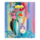 "Flowers in a Vase" by André Duret