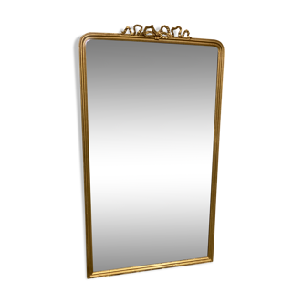 Large mirror Louis XVI style, XIXth 92x164cm