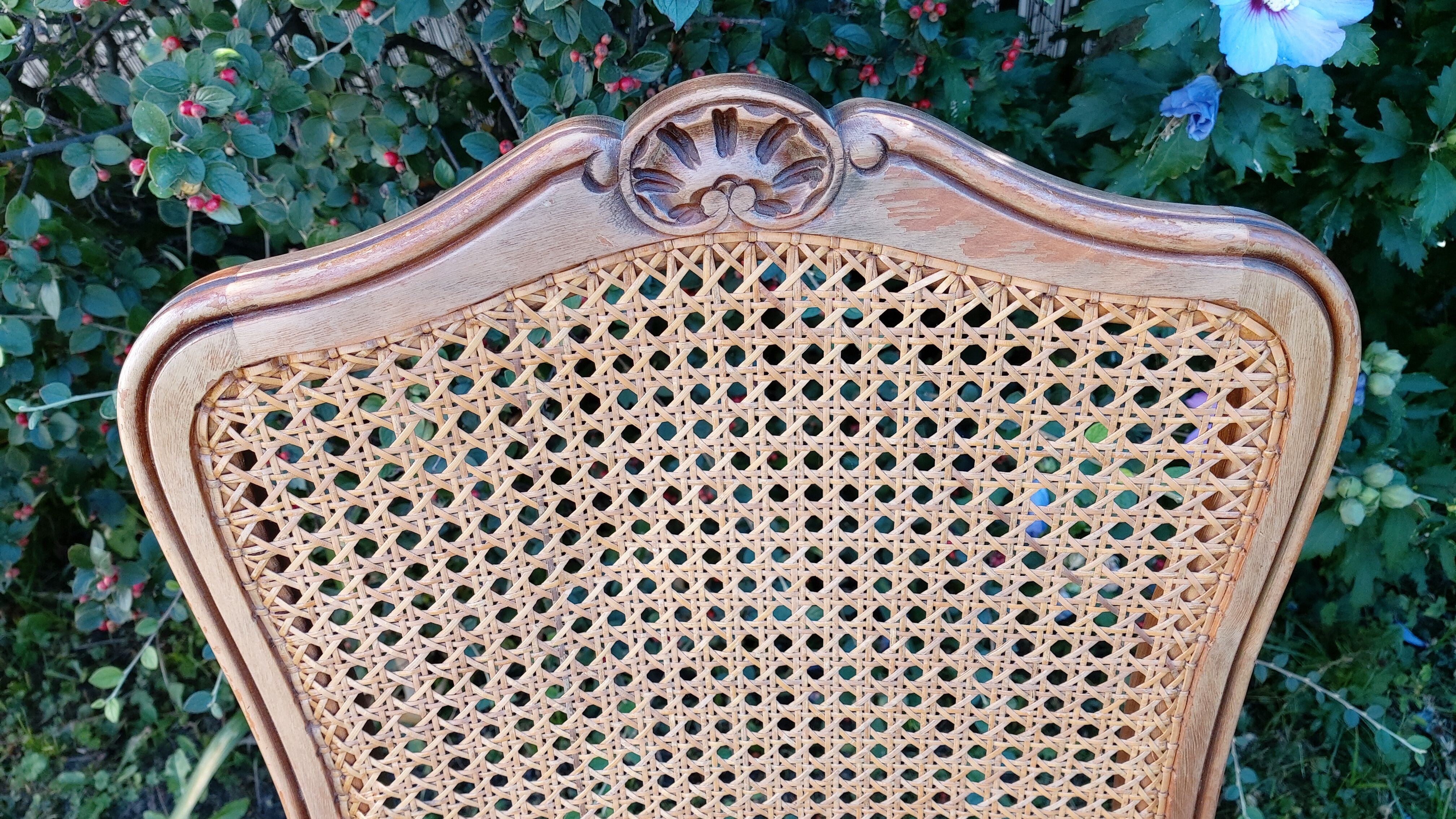 set of 4 regency style chairs