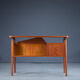 Mid-century teak desk by Gunnar Nielsen for Tibergaard, Denmark 1960s