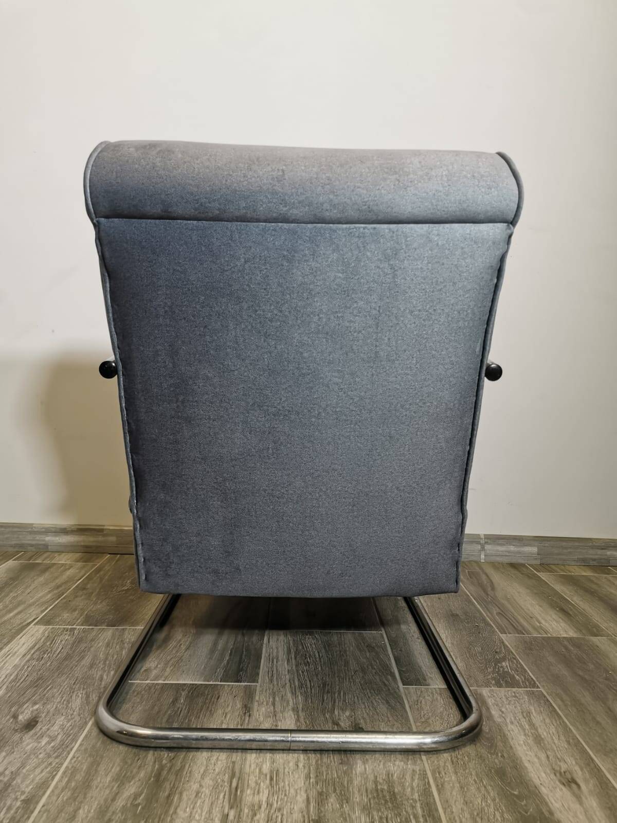 Fauteuil Bauhaus par Mücke Melder, 1940s