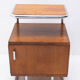 Pair of functionalist chromed night stands by Kovona, 1950’s, Czechoslovakia