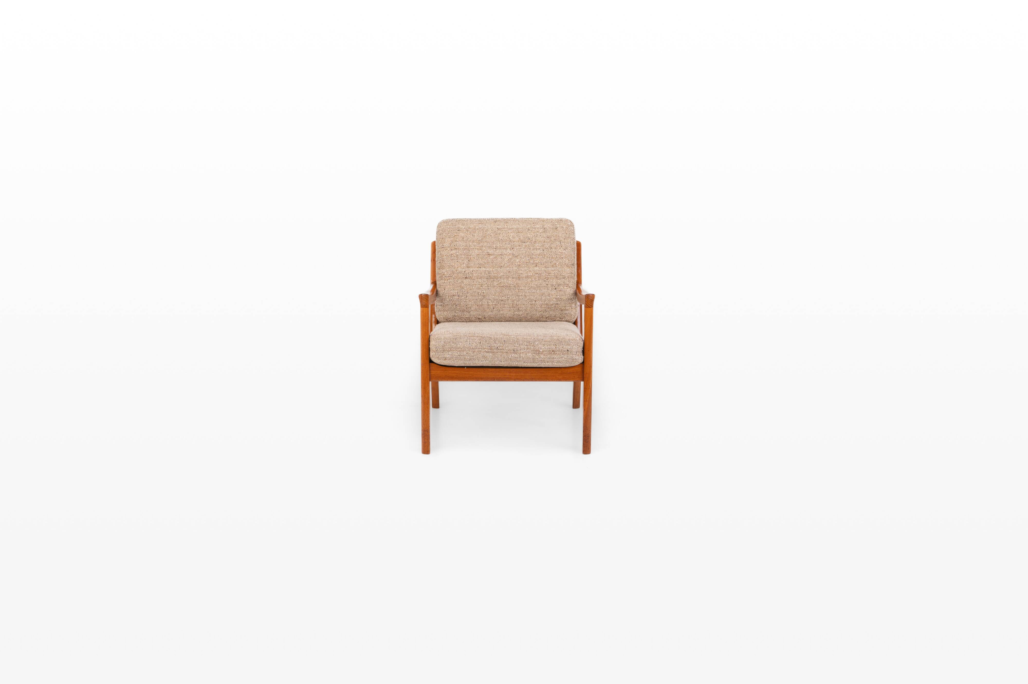 Easy chair by Ole Wanscher for Peter Jeppesen Møbelfarbik, Denmark 1960s