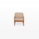 Easy chair by Ole Wanscher for Peter Jeppesen Møbelfarbik, Denmark 1960s