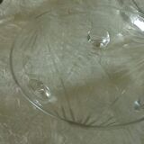 Dessert service salad bowl cut in crystal cut