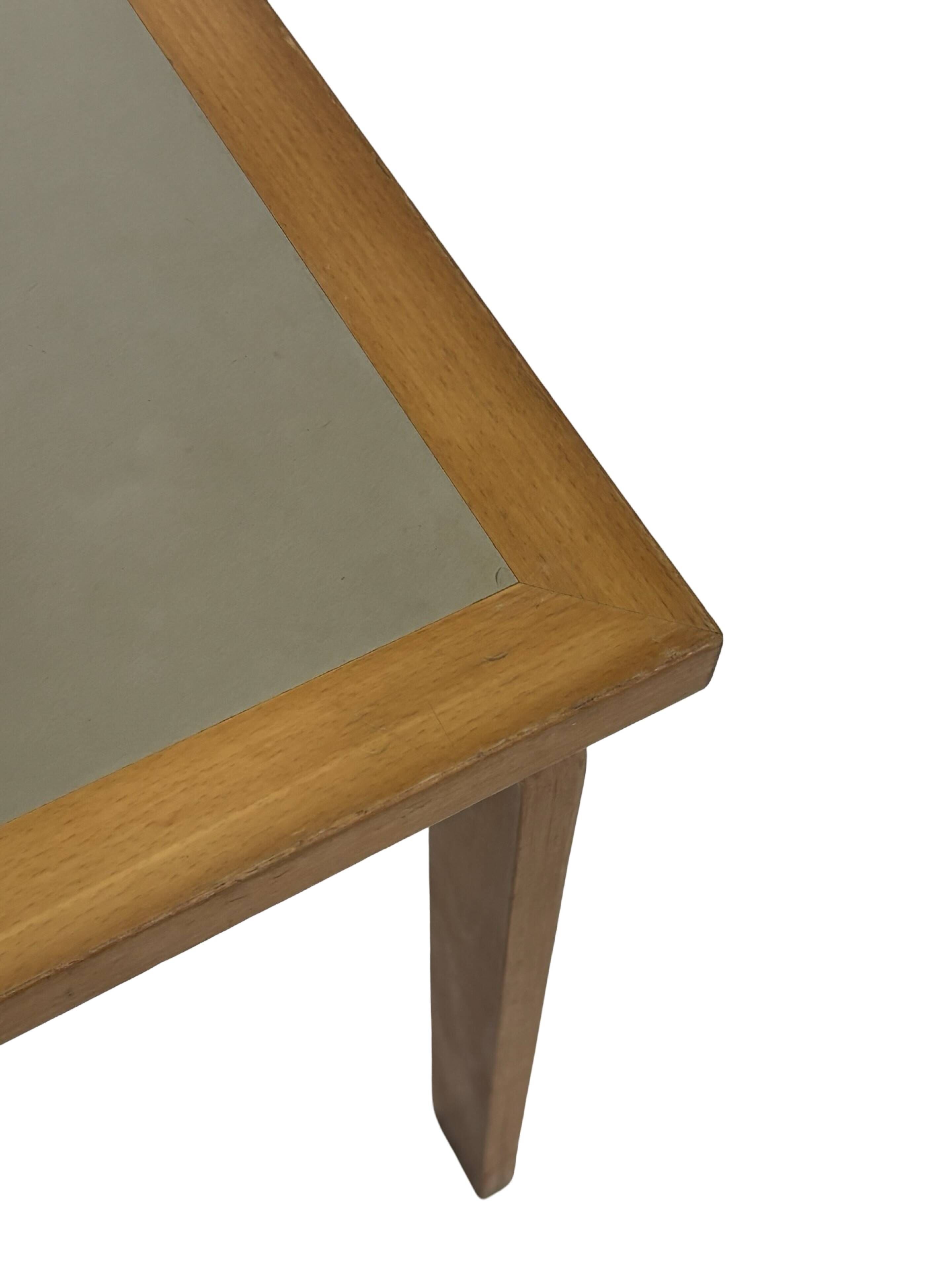 Vintage birch table/desk Magnus Olesen Danish Design