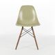 Grey Yellow Herman Miller Vintage Original Eames DSW Side Shell Chair