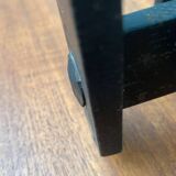 Mid-century brutalist wrought iron candlestick