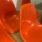 Ensemble de chaises Charles et Ray Eames DSX