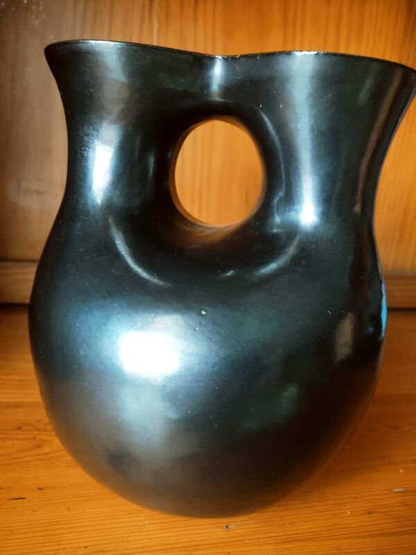 Vase double années 50 par B. Letalle