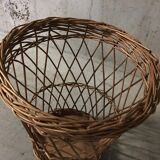 60s rattan basket