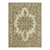 Handmade Turkish Contemporary 1980s 293 cm x 380 cm Beige Wool Carpet