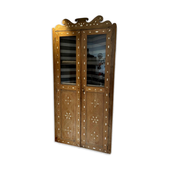 Oriental corner cabinet