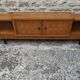 Low oak sideboard