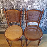 Pair of Fischel chairs 1900s