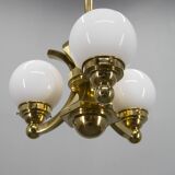 Art Deco Chandelier by Gocar, 1910s, Restored