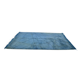 Tapis en chanvre fait main vintage turquoise sku 3001