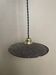 Old industrial pendant light