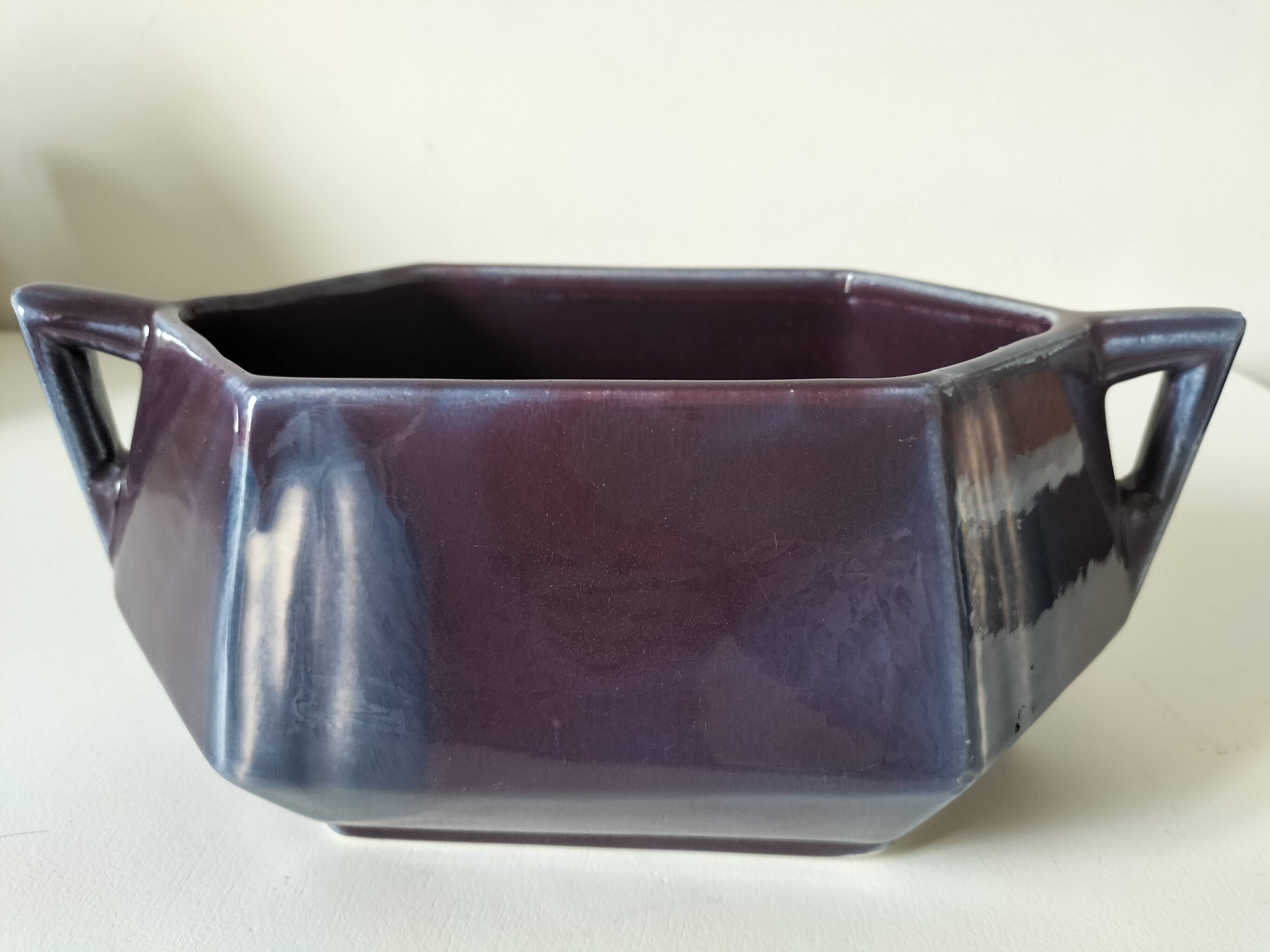 Vintage planter Manufacture Le Bruyn 40s-50s