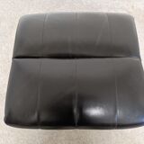 Leather Ottoman from the 50s/60s