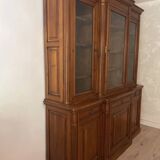 Buffet Louis Philippe showcase library in new cherry wood new/resale