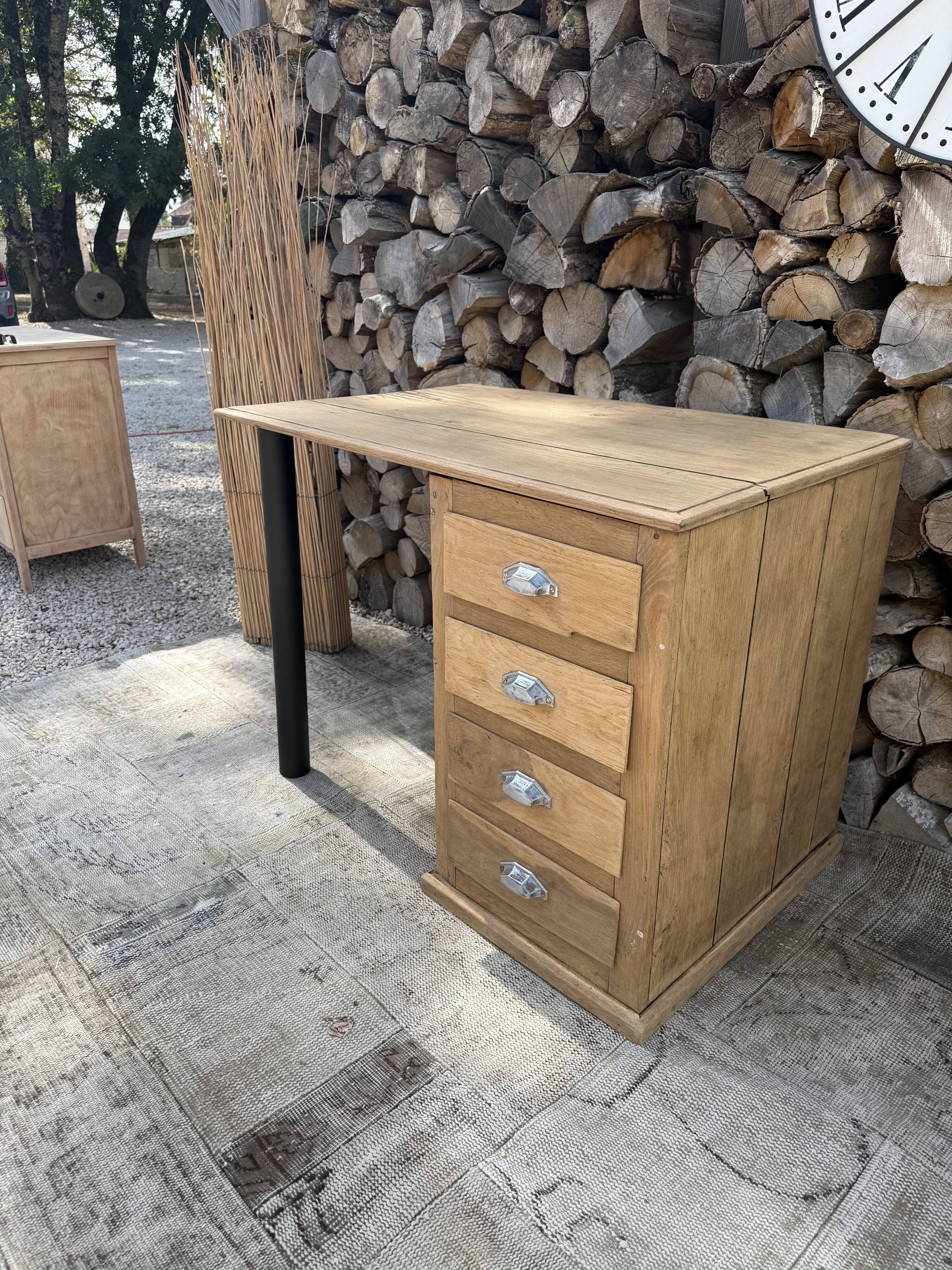 Wooden desk