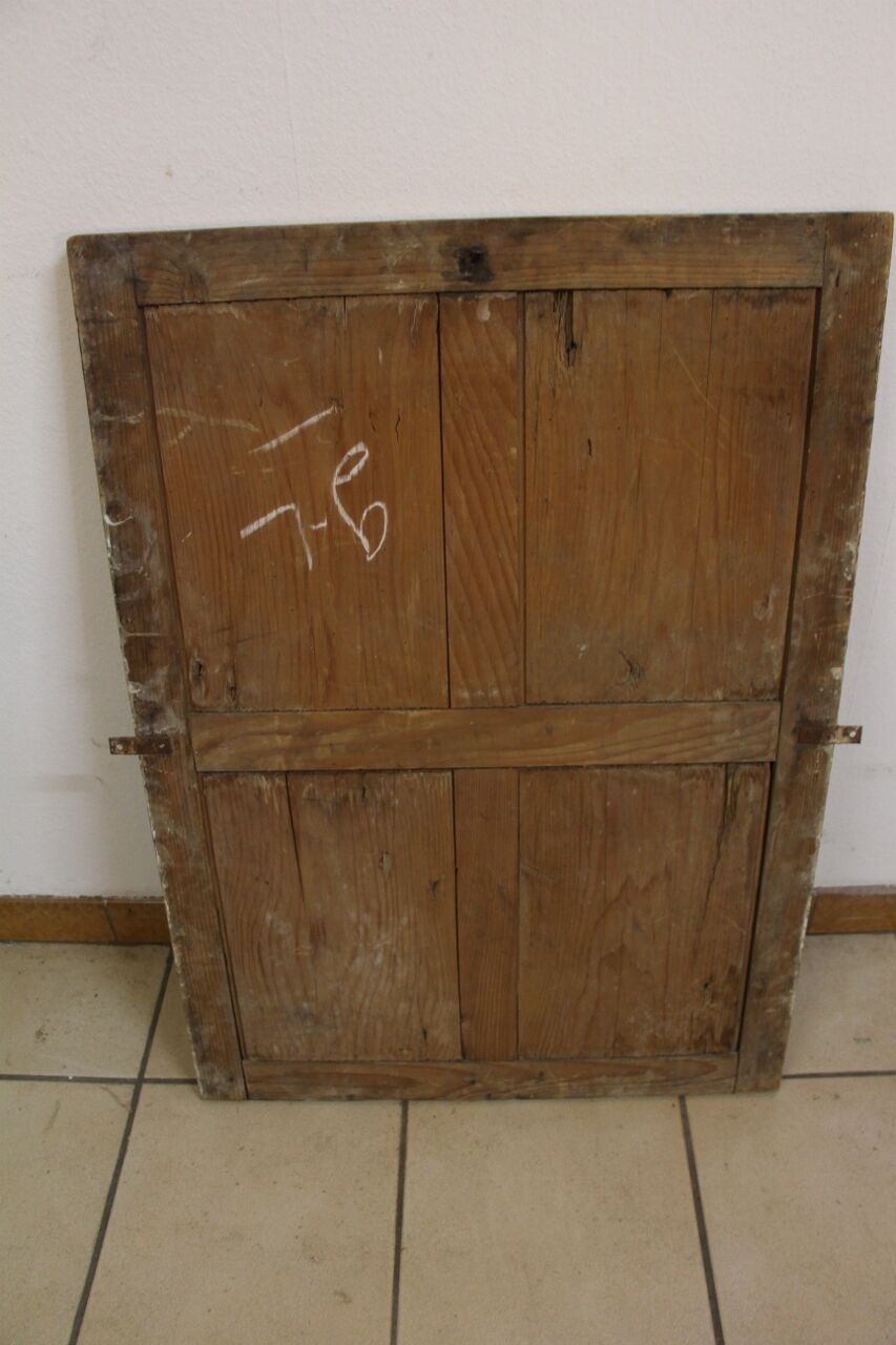 Carved wooden mirror -18th