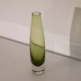 Scandinavian sommerso glass vase 1970