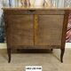 Lady's curved commode in Louis XV style, inlaid with marble – 19th century