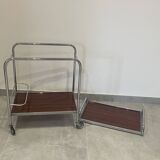Rare designer server 1970, removable tray